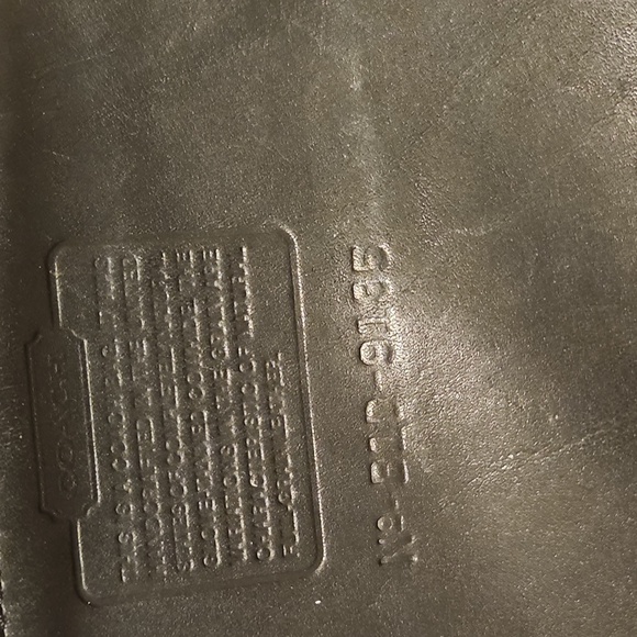 Vintage Coach Black Leather Slim Hippie Flap Crossbody Saddle Messenger Bag 9135 - Picture 13 of 14